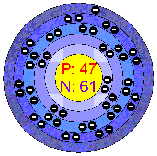 [Bohr Model of Silver]